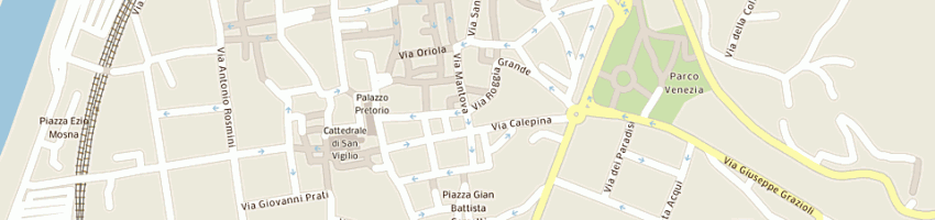 Mappa della impresa farmacia gallo lamberto a TRENTO