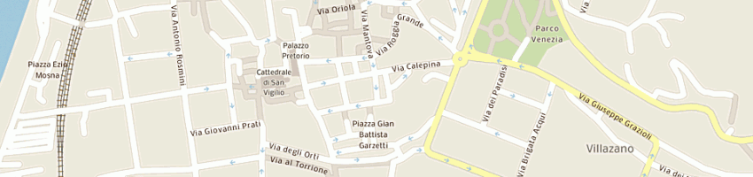 Mappa della impresa calzature cappelletti di comai gabriella a TRENTO