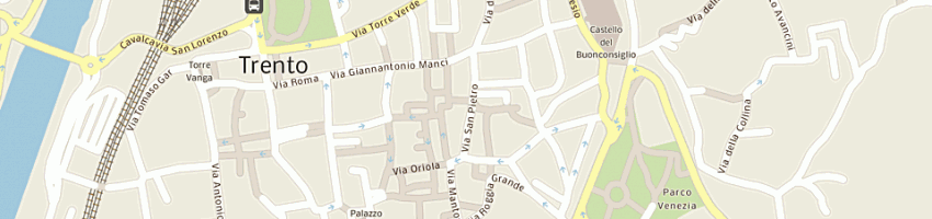 Mappa della impresa casa del caffe' a TRENTO