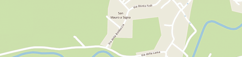 Mappa della impresa bertini a SIGNA