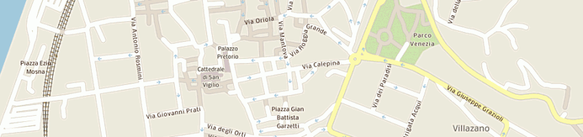 Mappa della impresa bgm di pallaoro b e c (sas) a TRENTO