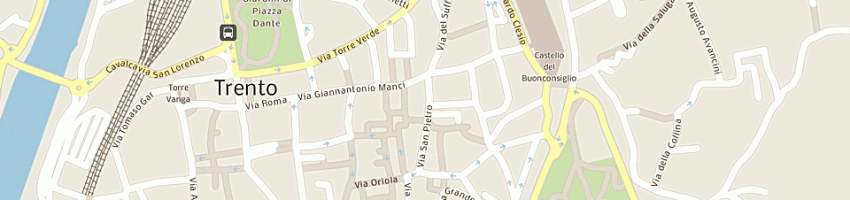 Mappa della impresa bazzanella di aneggi chiara a TRENTO
