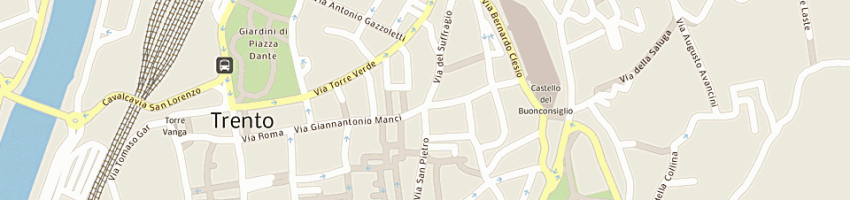 Mappa della impresa fili di luna sas a TRENTO