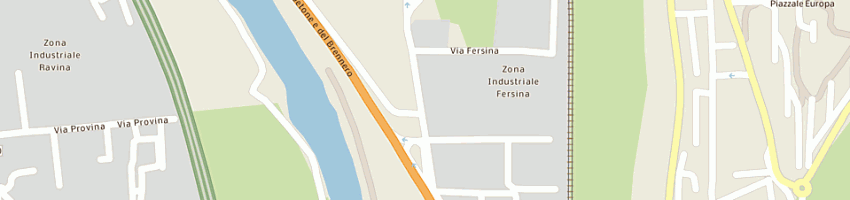 Mappa della impresa vetreria artigiana di isernia giovanni snc a TRENTO