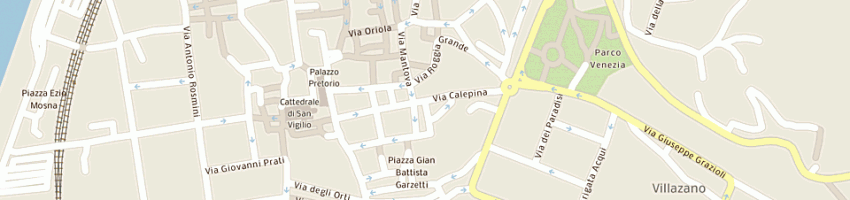Mappa della impresa dag store di brocoli andrea a TRENTO