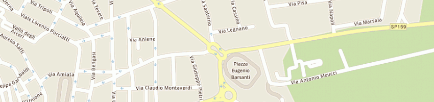 Mappa della impresa autoricambi vanni di vanni r e c sas a GROSSETO