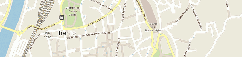 Mappa della impresa strano stranissimo a TRENTO