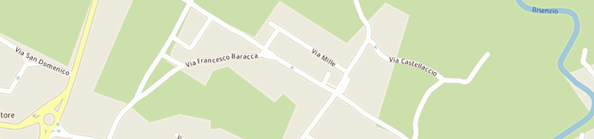 Mappa della impresa la magoncina di baroncelli fabio a CAMPI BISENZIO