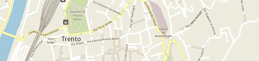 Mappa della impresa crisandra di perin devis a TRENTO