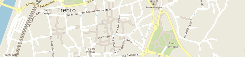 Mappa della impresa i mondi di alice a TRENTO