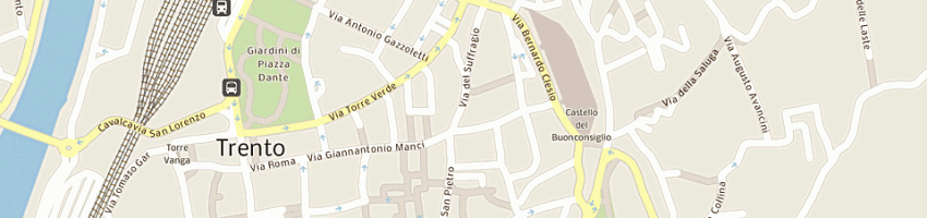 Mappa della impresa sogecom (srl) a TRENTO