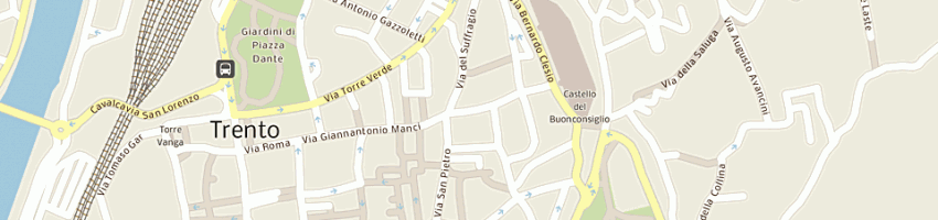 Mappa della impresa boutique io a TRENTO