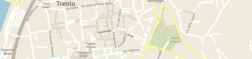 Mappa della impresa siri srl a TRENTO