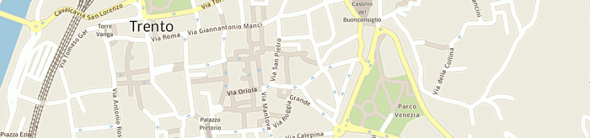 Mappa della impresa la cucina srl a TRENTO