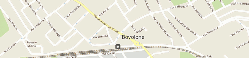 Mappa della impresa mirandola emilio a BOVOLONE
