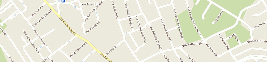 Mappa della impresa centro estetica patrizia a BOVOLONE