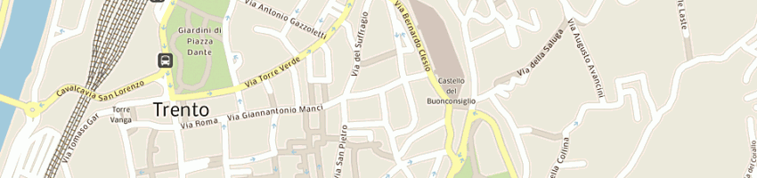 Mappa della impresa colussi dario a TRENTO
