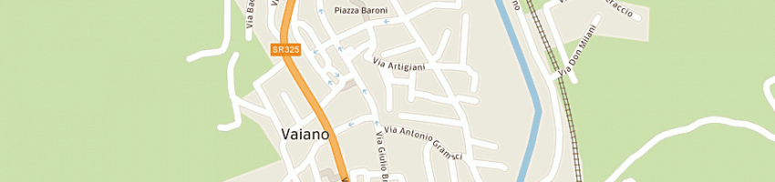 Mappa della impresa orditura simona a VAIANO