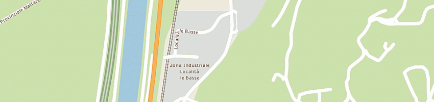 Mappa della impresa usa e riusa di loss luca e c sas a TRENTO