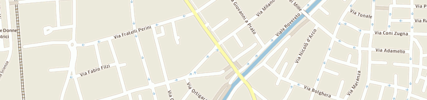 Mappa della impresa cartoleria office point sas a TRENTO