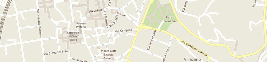 Mappa della impresa cartoleria seiser di franca ed elida zenner e c(snc) a TRENTO