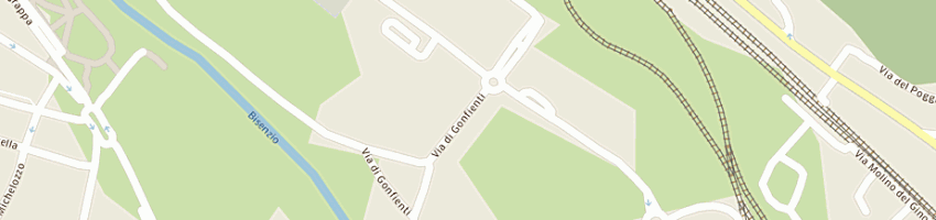Mappa della impresa messaggerie trasporti nazionali spa a PRATO