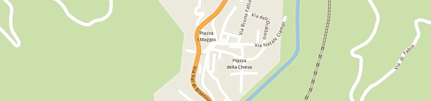 Mappa della impresa coop bisenzio ombrone soccoop arl a VAIANO