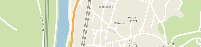 Mappa della impresa de pretis aldo - trapuntificio patiflex a TRENTO