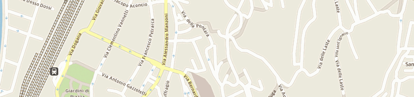 Mappa della impresa zogno irfo a TRENTO
