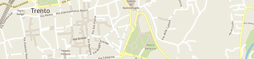 Mappa della impresa peretti assicurazioni srl a TRENTO
