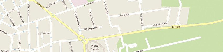 Mappa della impresa benocci motors di benocci andrea a GROSSETO
