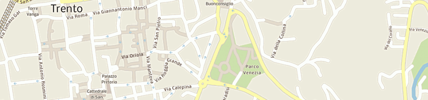 Mappa della impresa atlassib italia srl a TRENTO