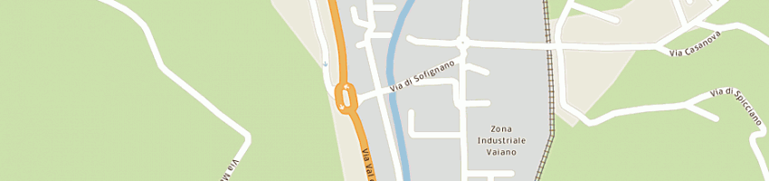 Mappa della impresa vaian marmi a VAIANO