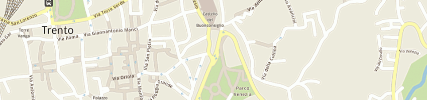 Mappa della impresa antichita' gasperi mario a TRENTO