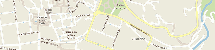 Mappa della impresa valentini elisabetta a TRENTO