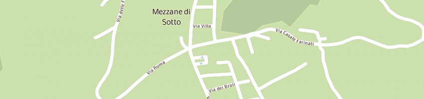 Mappa della impresa trattoria al fienile a MEZZANE DI SOTTO
