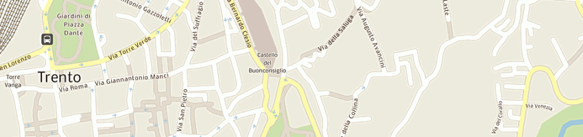 Mappa della impresa gestione casa miw sas a TRENTO