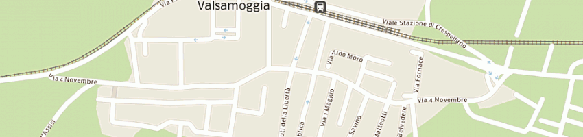 Mappa della impresa istituzione casa protetta di crespellano a CRESPELLANO