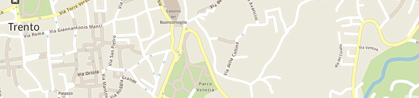 Mappa della impresa weber emanuela a TRENTO