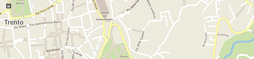 Mappa della impresa albertini giampaolo a TRENTO
