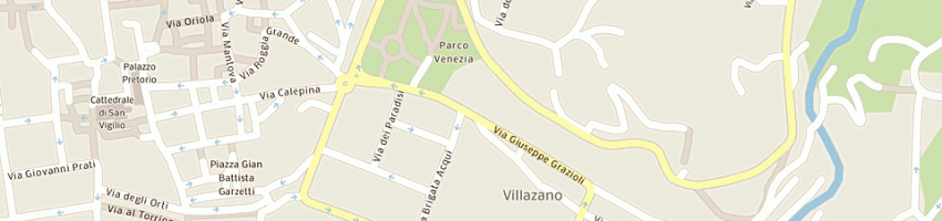 Mappa della impresa cretti luciano a TRENTO