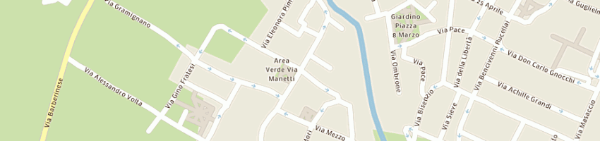 Mappa della impresa pace mariano a CAMPI BISENZIO