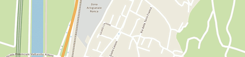 Mappa della impresa soluzioni informatiche sas di zuccaro marco e c a TRENTO