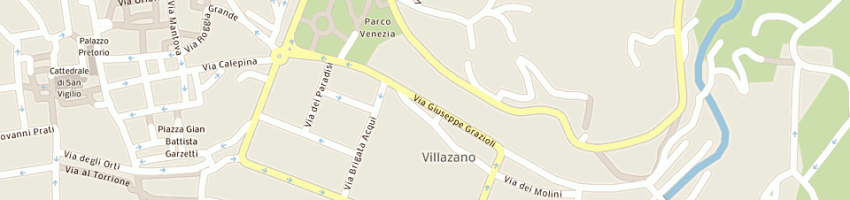 Mappa della impresa pompeati francesco a TRENTO