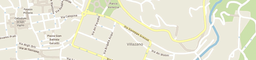 Mappa della impresa ni hao snc di wang wenjie e c a TRENTO