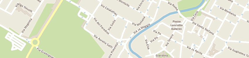 Mappa della impresa deterfutura di franco giuseppe a CAMPI BISENZIO
