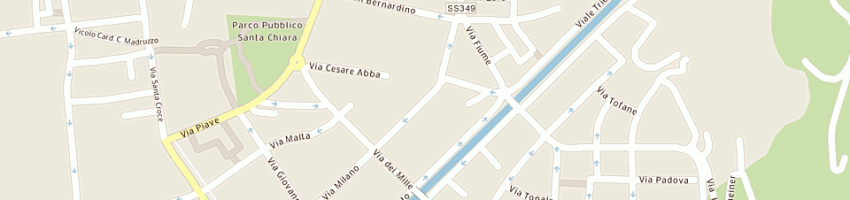 Mappa della impresa vetreria trentina di messaoud el kamel a TRENTO