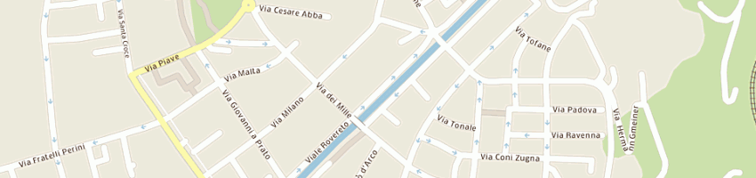 Mappa della impresa panificio r dal pra' a TRENTO