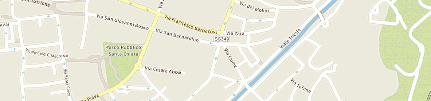 Mappa della impresa sege brokers srl a TRENTO