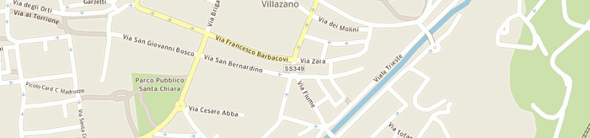 Mappa della impresa la sartoria snc di pancheri rosanna e c a TRENTO